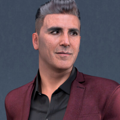 John Genesis 9 Realistic Male Character