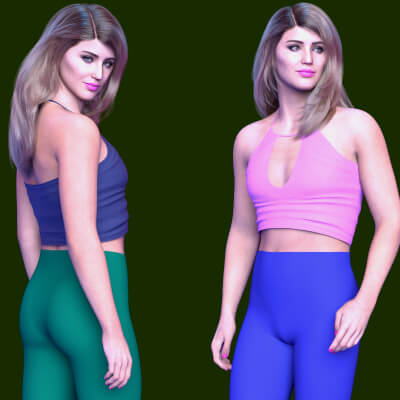 Clara Character for Genesis 9 by jaharanarani