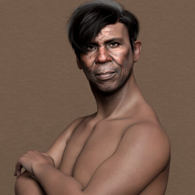 LUE - African Genesis 9 Young Male by jaharanarani