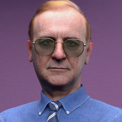 Robert Old Age Male Character for Genesis 9 by jaharanarani