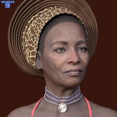 Rose for Genesis 9 Realistic Female