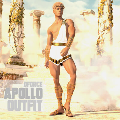 dForce Apollo Outfit for Genesis 8 Male