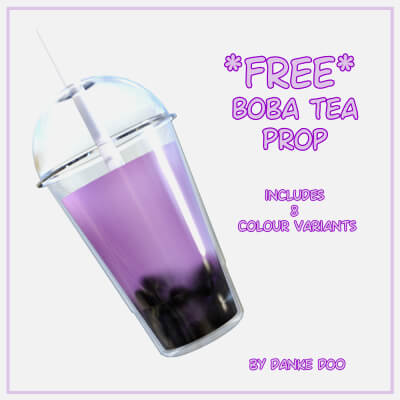 Boba Tea Prop by janey
