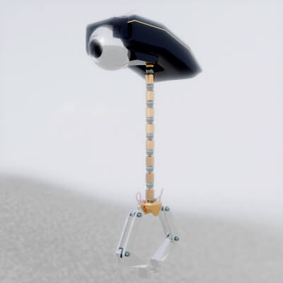 A Police Drone with a Manipulator Arm