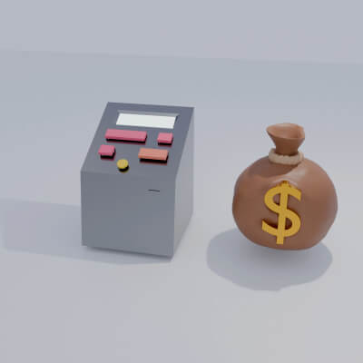 A Slot Machine or Other Device and a Bag of Money