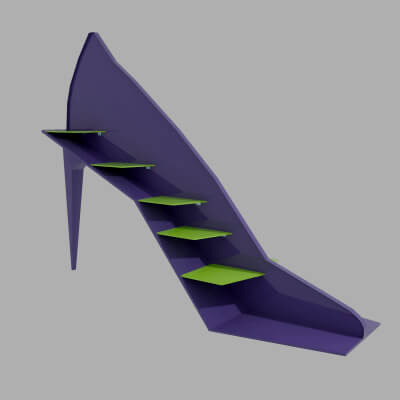 Bookshelves Womens Shoe