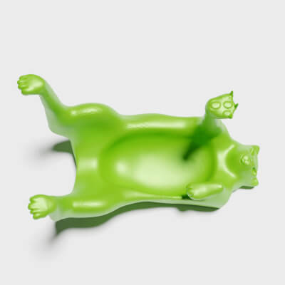 Cat Plate or Decorative Tableware