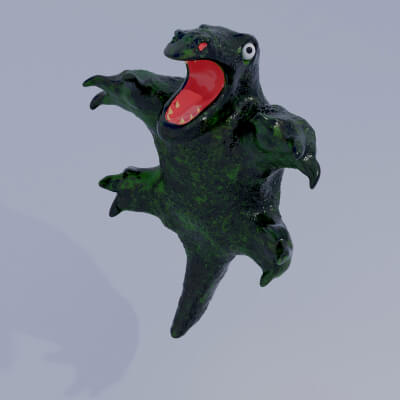 Evil Reptile or Dinosaur