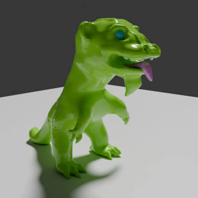 Predatory Toy Dinosaur