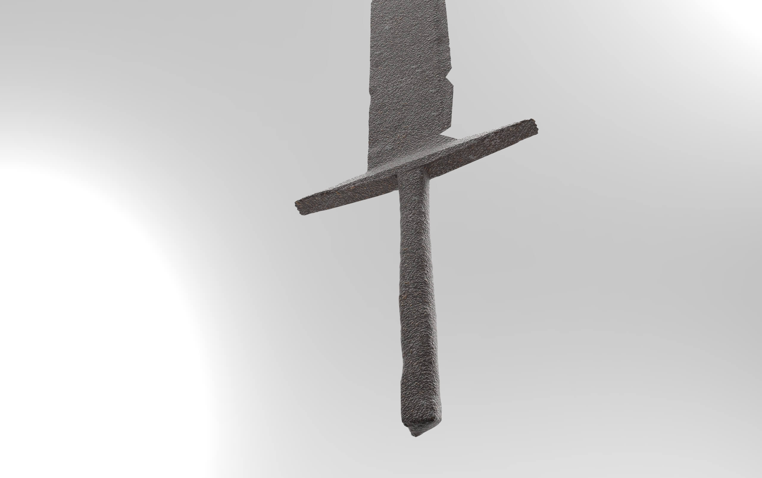 Cartoon Rusted Blade Rusted Blade - 3D Model by japanzanuda