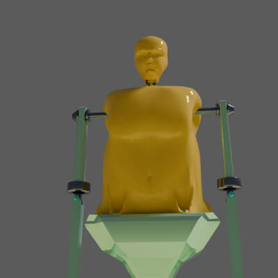 Scary Mannequin Monster or Robot