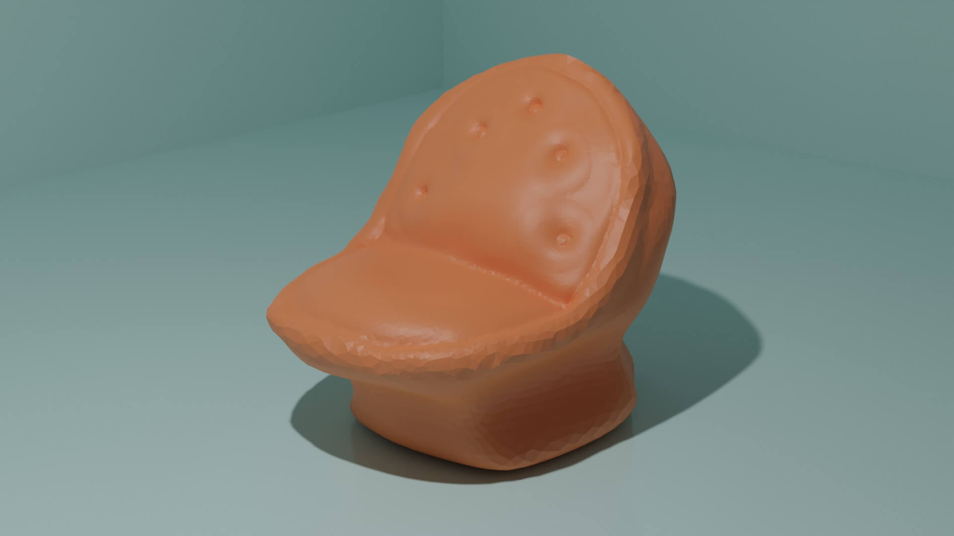 Soft Ugly Chair 3D Model by japanzanuda