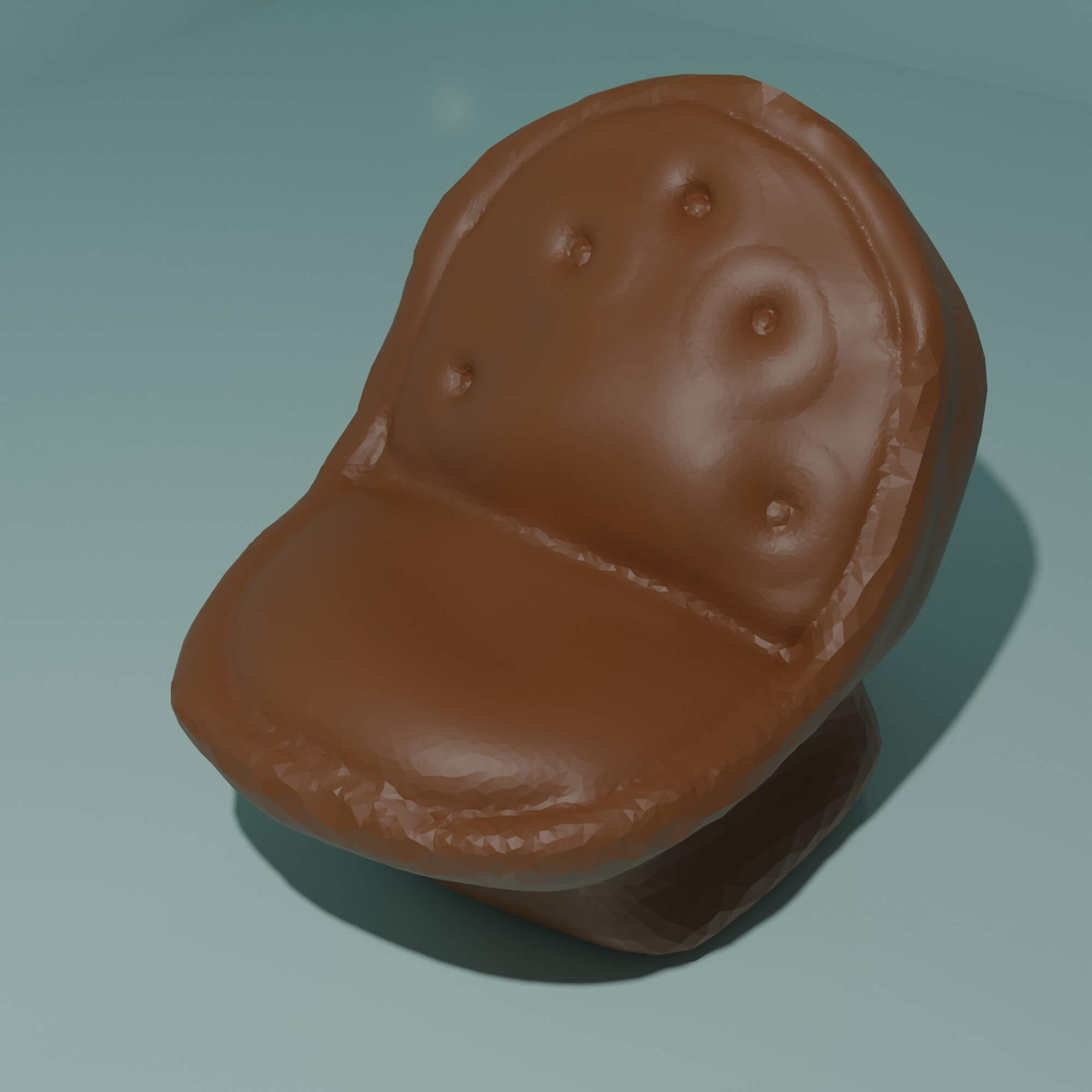 Soft Ugly Chair 3D Model by japanzanuda