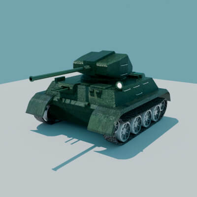 Toy Tank Imitation of T-34