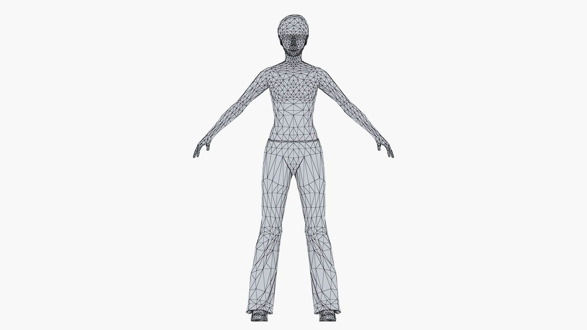 Girl 1 - 3D Model by jasirkt