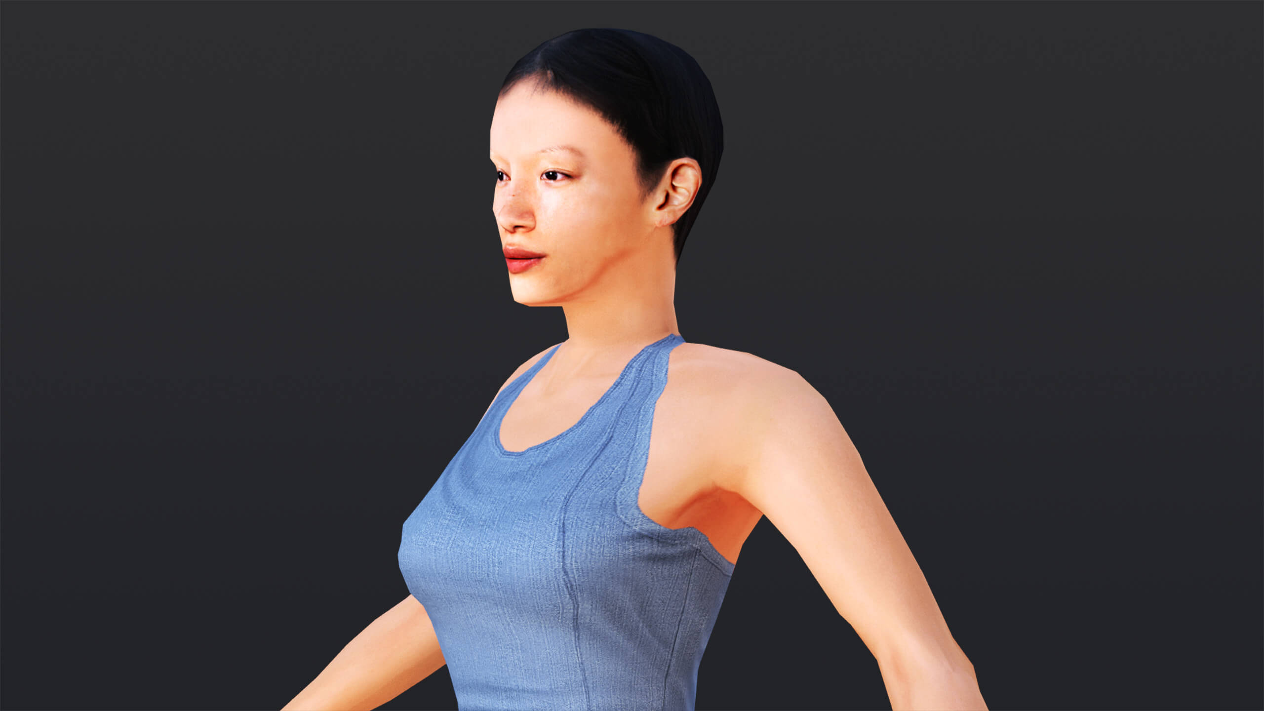 Woman 8 With 52 Animations 32 Morphs - 3D Model by jasirkt