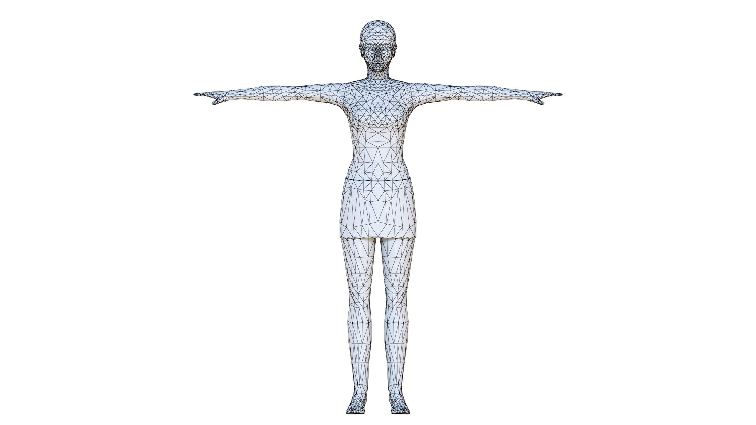 Woman 8 With 52 Animations 32 Morphs 3D Model by jasirkt