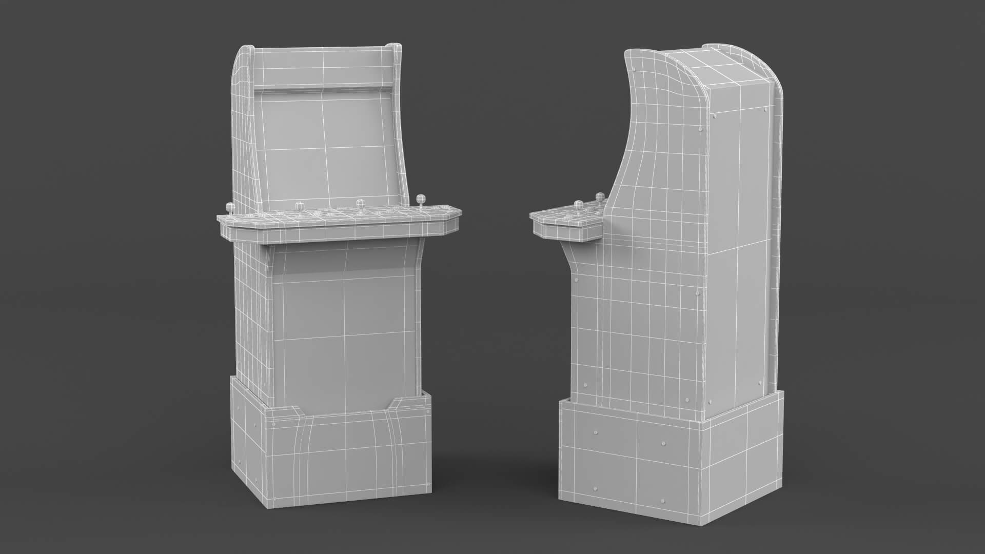 Arcade Machine - 3D Model by Javidan