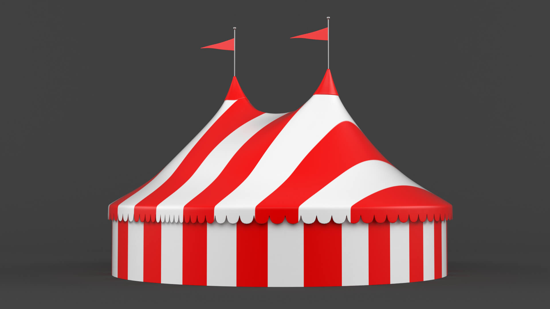 Circus Tent Free 3d Model By Javidan