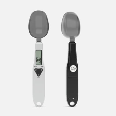 Technology Spoon Design Electronic Digital Spoon - 3D Model by Javidan