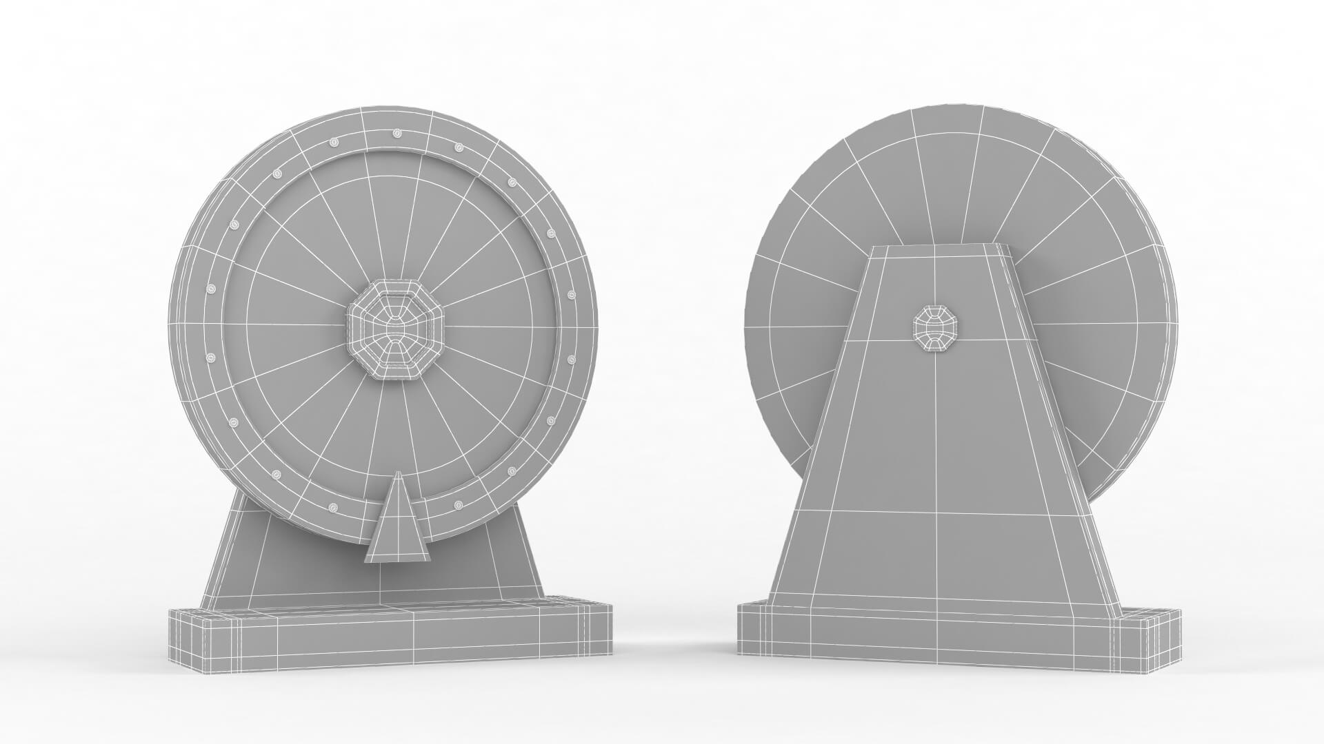 Wheel of Fortune - 3D Model by Javidan
