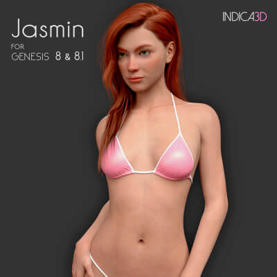 I3D Jasmin for Genesis 8 and 8.1 Females by javiiki