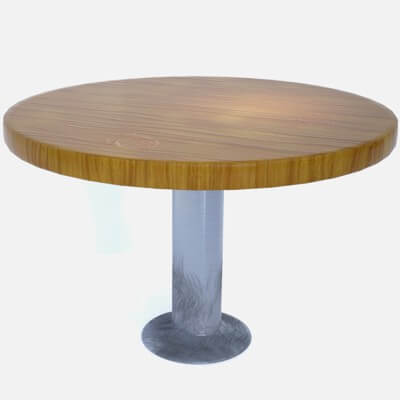 Worn Cafe Table