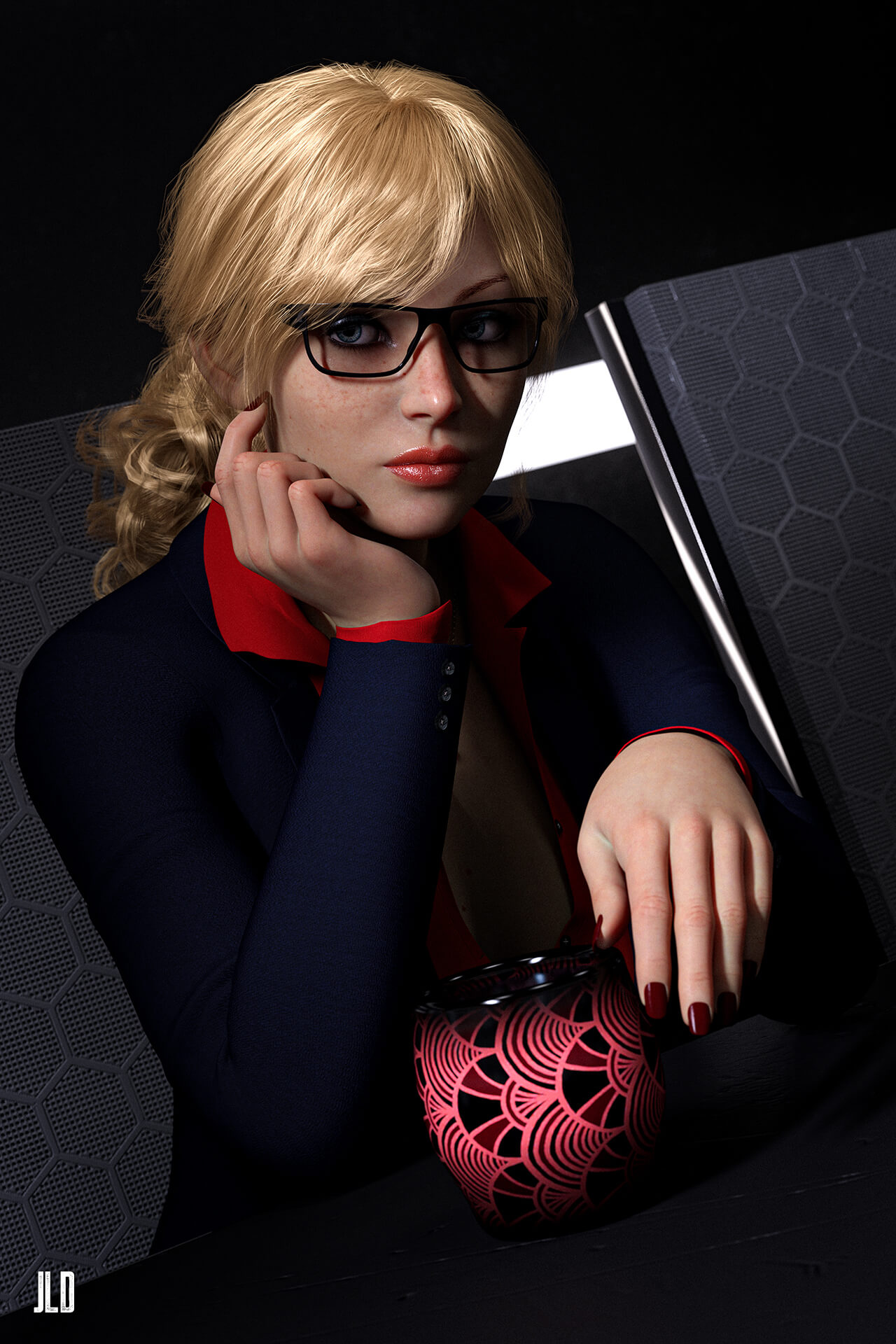 I'm Not Even Supposed to Be Here Today 3D Render by jdischert