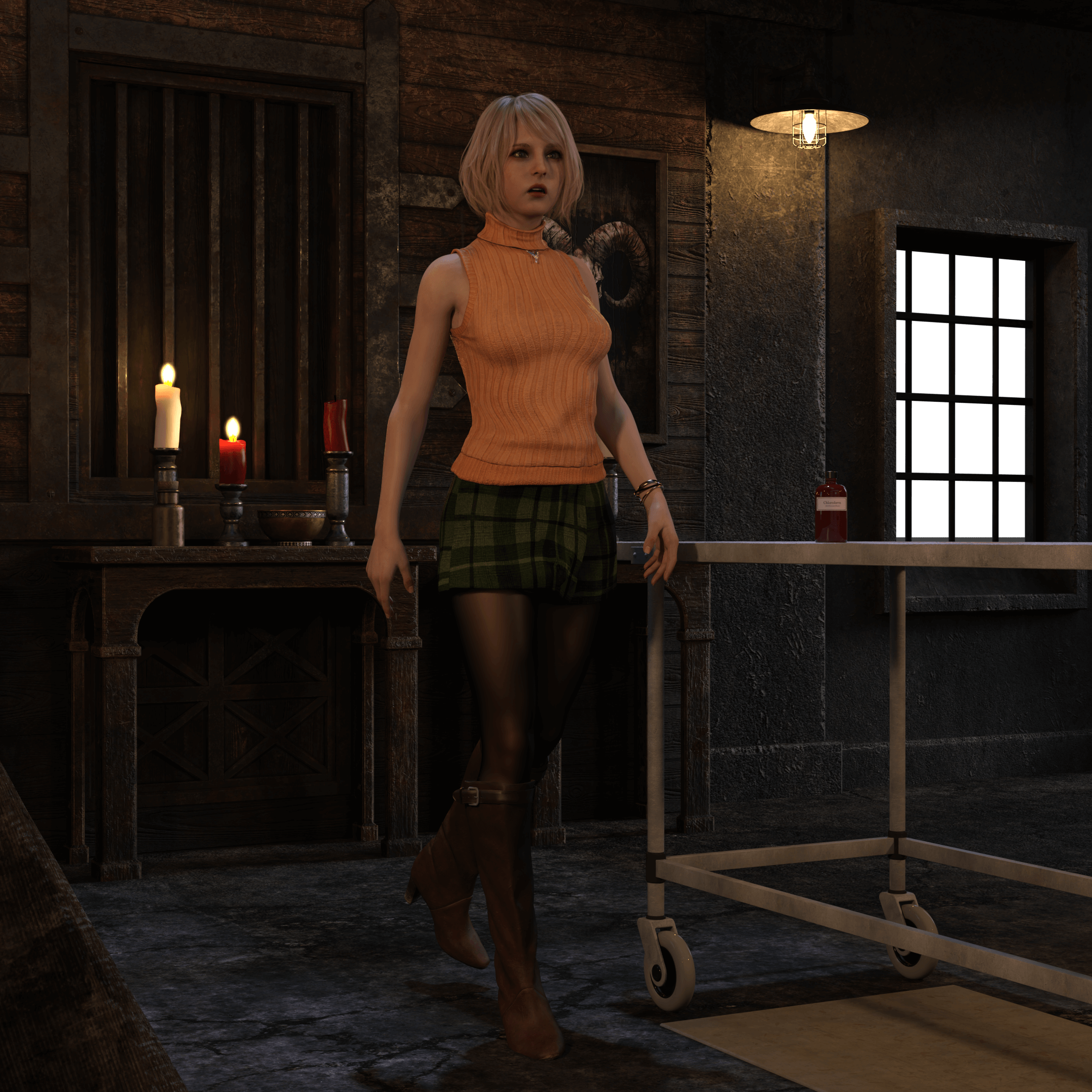 Ashley Graham 3D Render, Digital Art by jdsg90