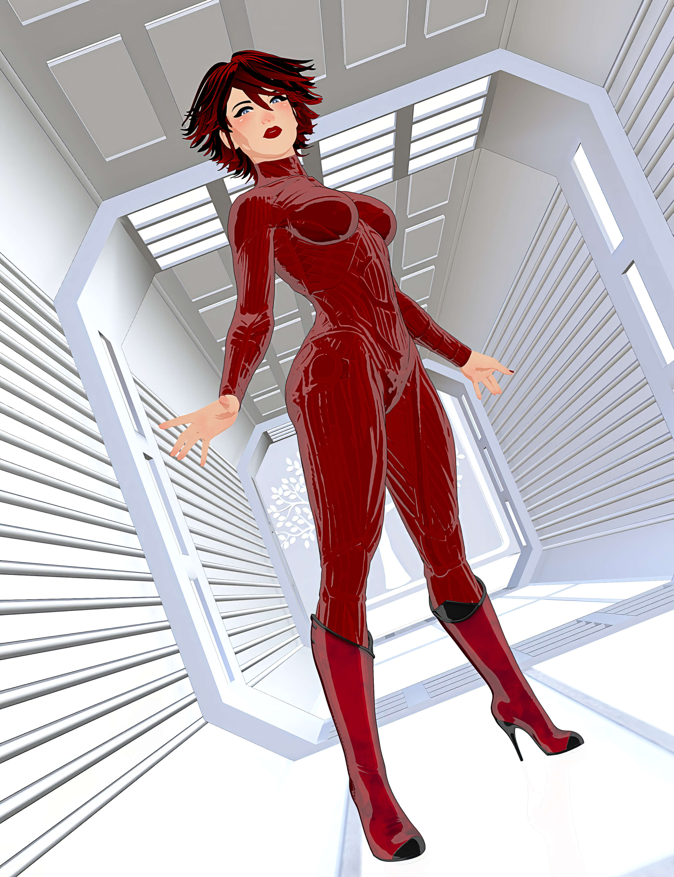 FILA Toon Render 3D Render, Digital Art by JeniM-3D