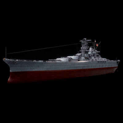 Yamato Class - WW2 Japanese Battleship 3D Model by JEROLPOA