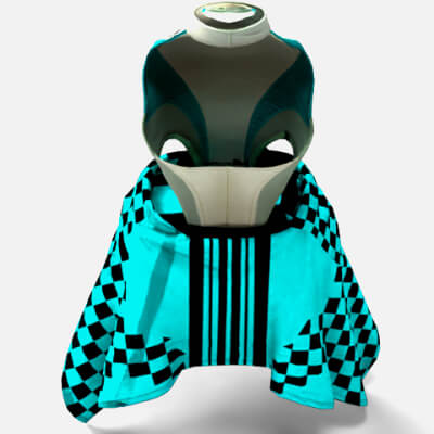 Rigged Women’s Dress – Realistic Cloth 3D Model by Jerry10