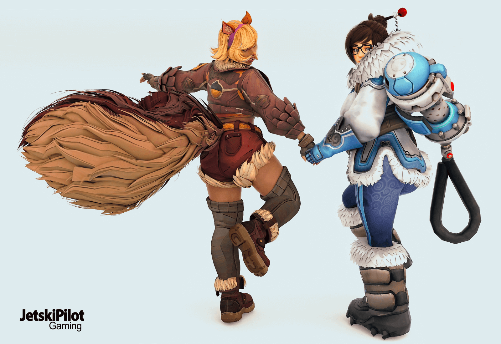 Marvel Rivals Meets Overwatch 3D Render by JetskiPilot