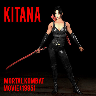 Mortal Kombat Movie 1995 Kitana Cmptbl DAZ3D Poser11