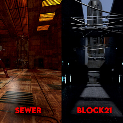 Sewer Alien Palace and Block21