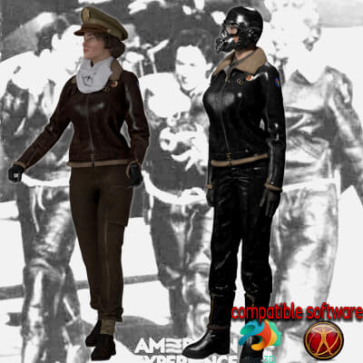 WASP USAF 1942 Team B17