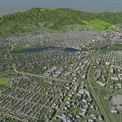 Boise Idaho USA - City and Urban