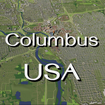 Columbus Ohio USA - City and Urban