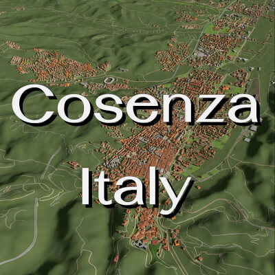 Cosenza Italy - City and Urban