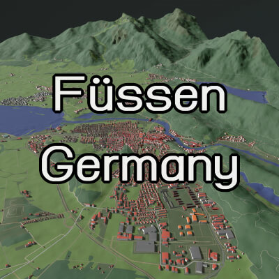 Fussen Germany City and Urban