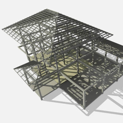 House in Structure by Revit 26R07