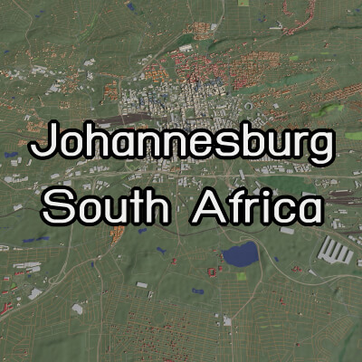Johannesburg South Africa - City and Urban