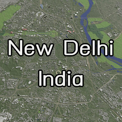 New Delhi India - City and Urban