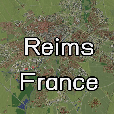 Reims France - City and Urban