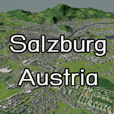 Salzburg Austria - City and Urban