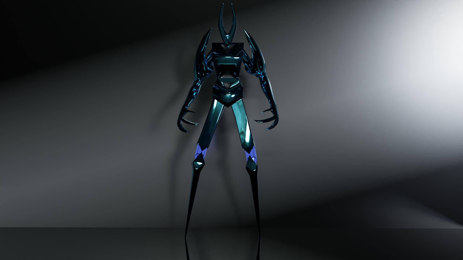 Assassin 3D Render, Digital Art by jj_shadowwolf