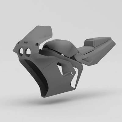 1990s Kawasaki ZX7 Ninja - 3D Printable RC Body