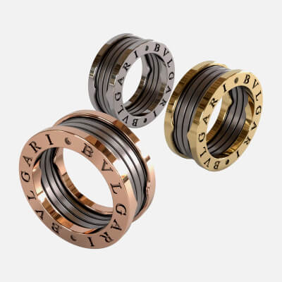 Bvlgari B.Zero1 Spiral Ring - Luxury 3D Jewelry Model by jk3dstudio