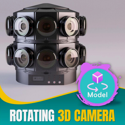 Cinematic VR Camera 360 by jk3dstudio