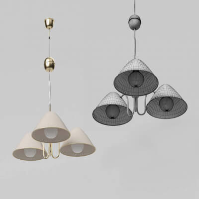 Modern Ceiling Pendant Lights - Premium 3d Model